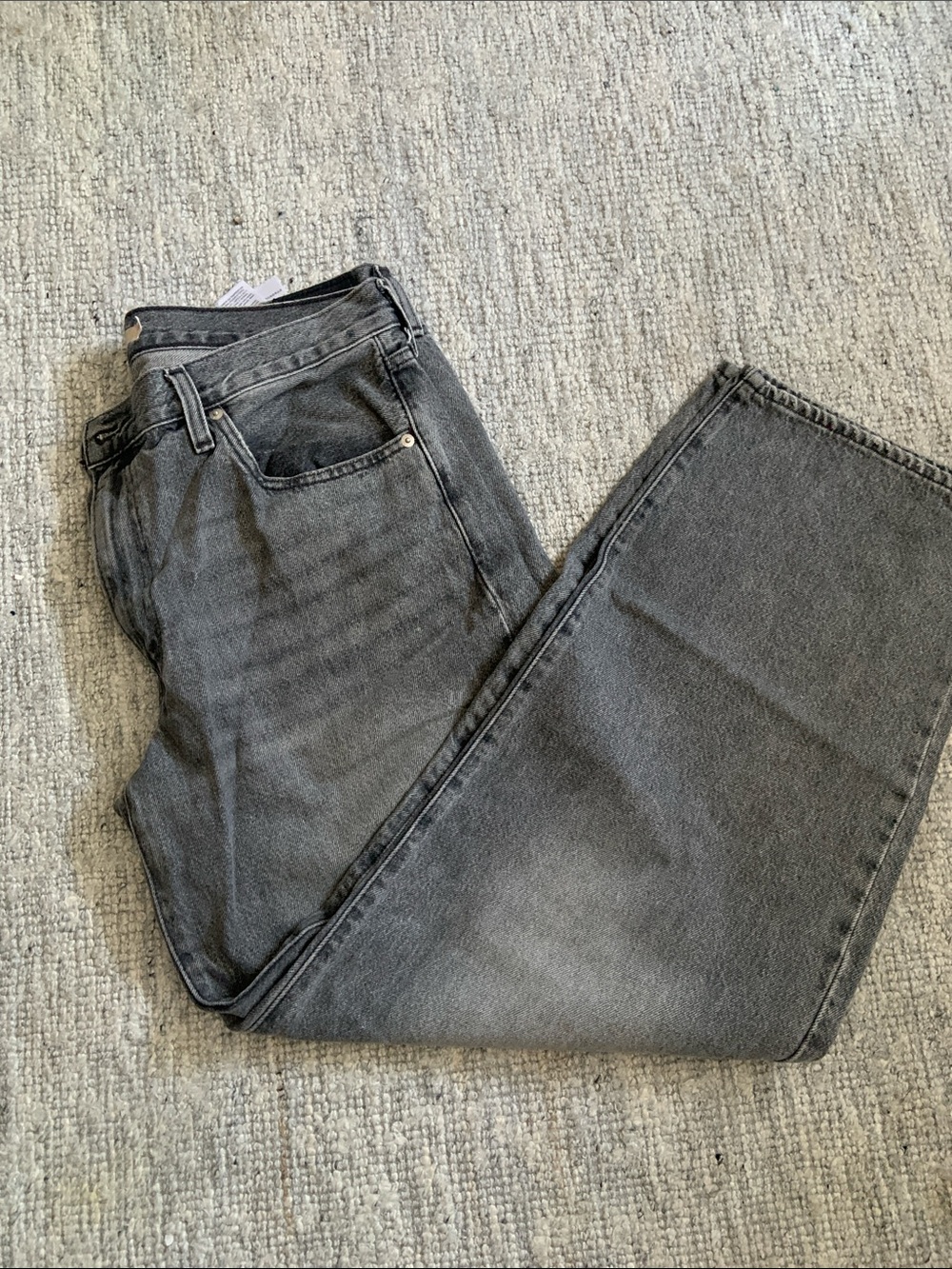 Levi's Men'sBaggy Dad  Washed Gray Relaxed Jeans